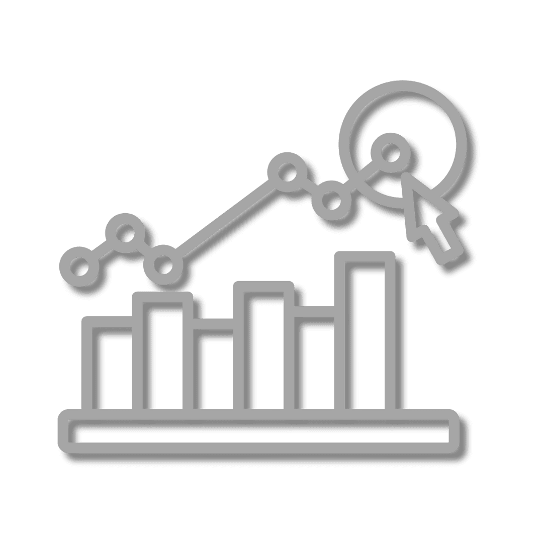 Bar chart with line graph overlay.